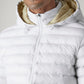 Men's Quilted Slim Fit Puffer Jacket - Detail View