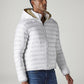 Men's Quilted Slim Fit Puffer Jacket - Side View