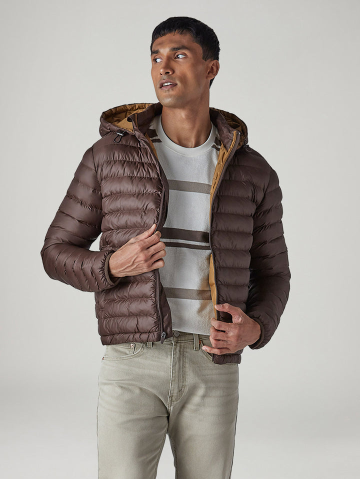 Men's Quilted Slim Fit Puffer Jacket