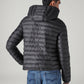 Men's Quilted Slim Fit Puffer Jacket - Back View