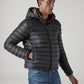 Men's Quilted Slim Fit Puffer Jacket - Side View