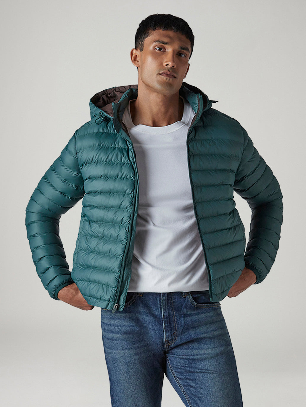 Men's Quilted Slim Fit Jacket