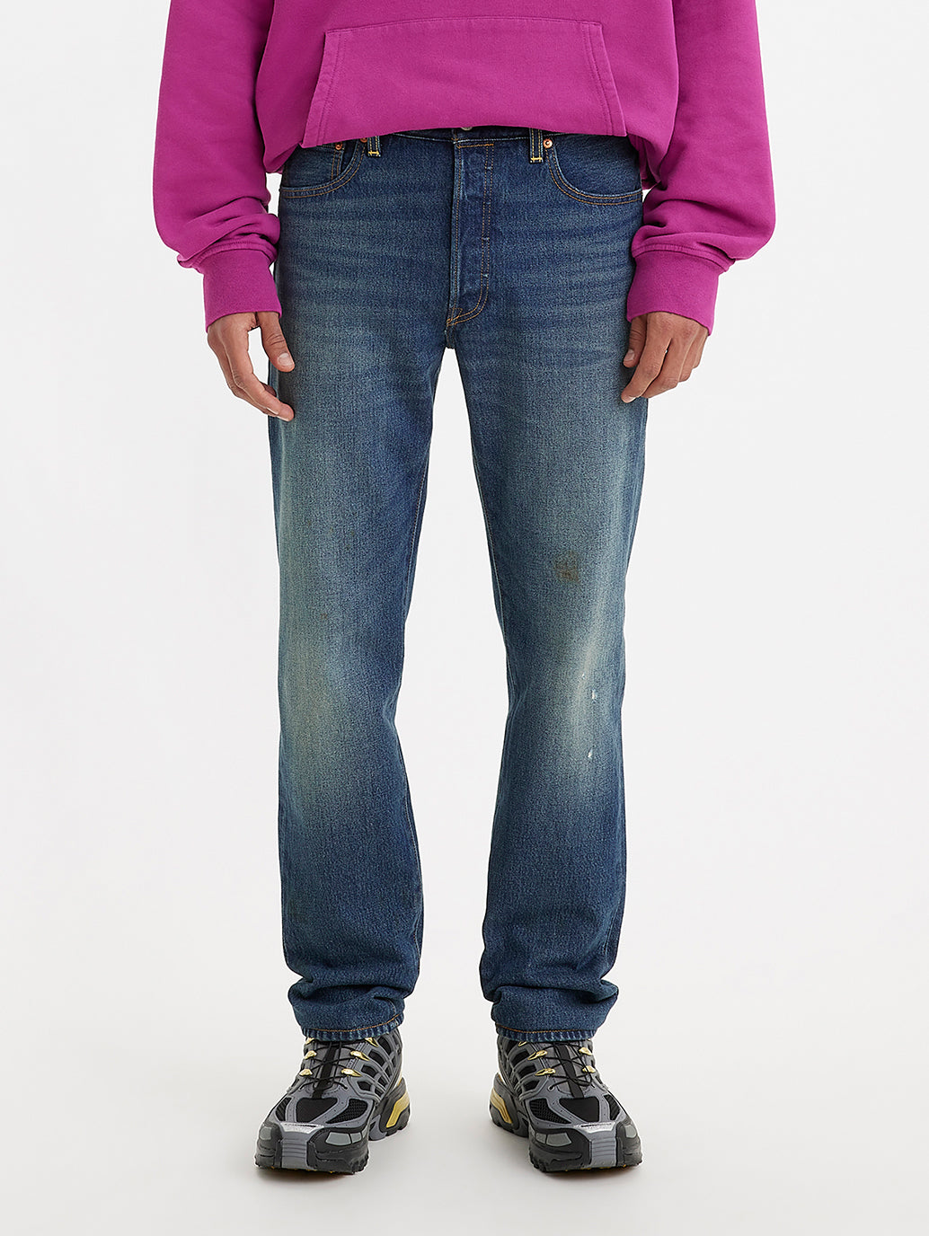Men's 501 Blue Regular Fit Jeans – Levis India Store
