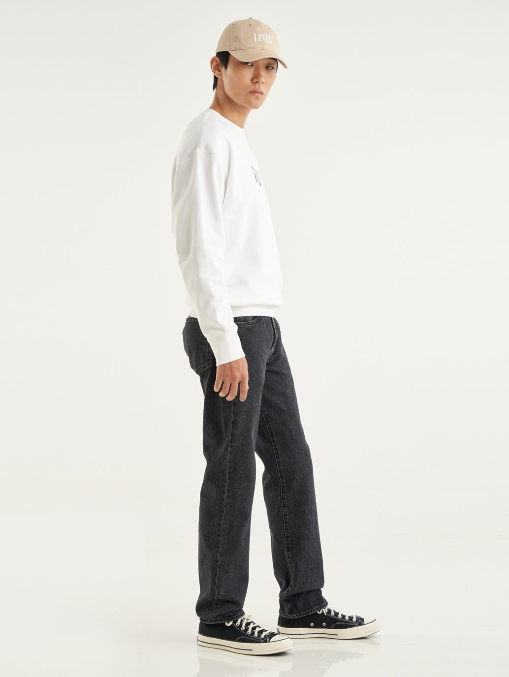 Men's 501'54 Black Regular Fit Jeans