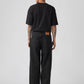 Men's 578 Black Loose Fit Mid Rise Jeans - Back View