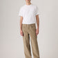 Men's 578 Beige Loose Fit Mid Rise Corduroy Jeans - Front View