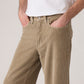 Men's 578 Beige Loose Fit Mid Rise Corduroy Jeans - Detail View