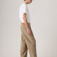 Men's 578 Beige Loose Fit Mid Rise Corduroy Jeans - Side View