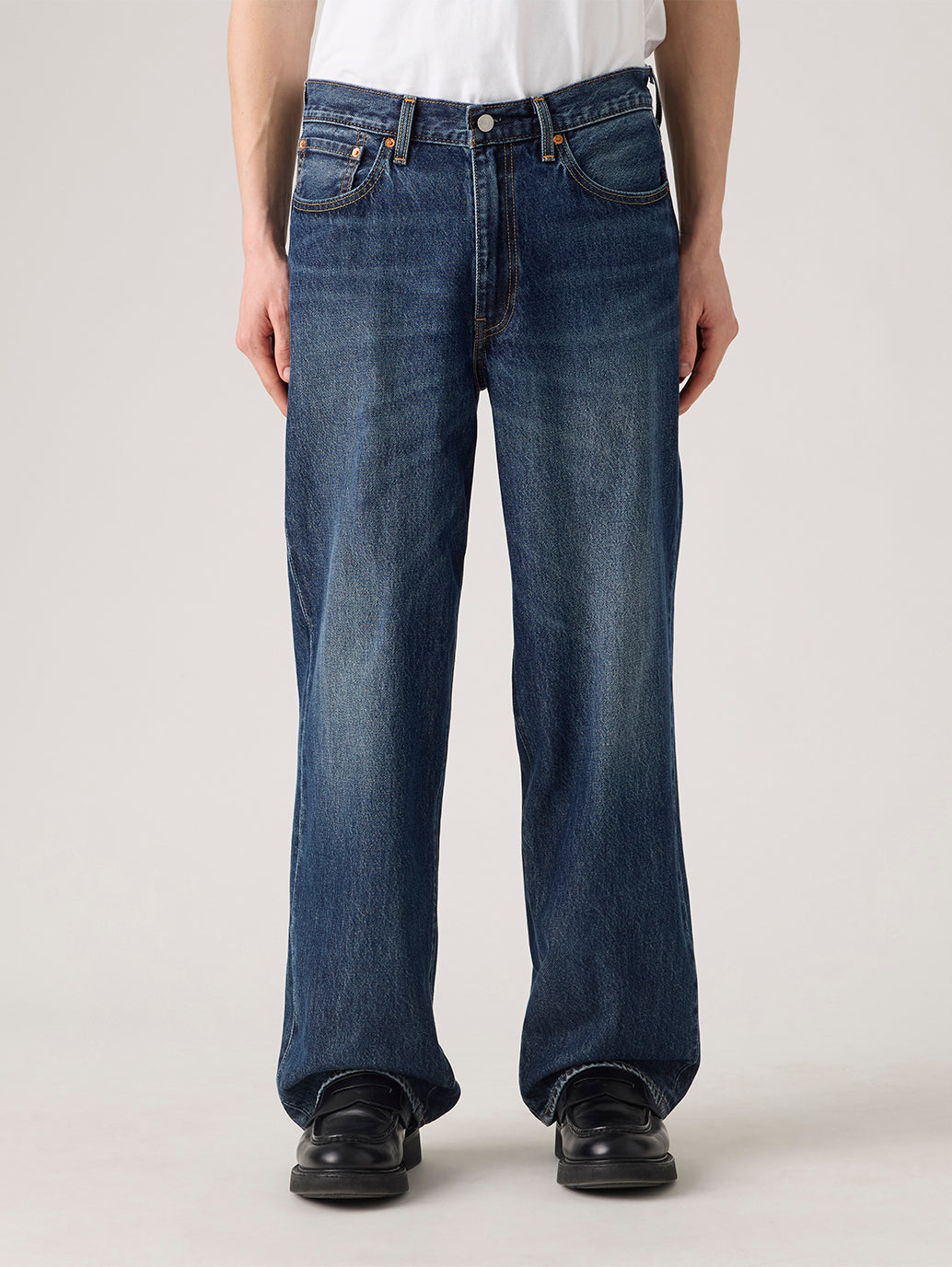 Men's 578 Dark Indigo Loose Fit Mid Rise Jeans - Detail View