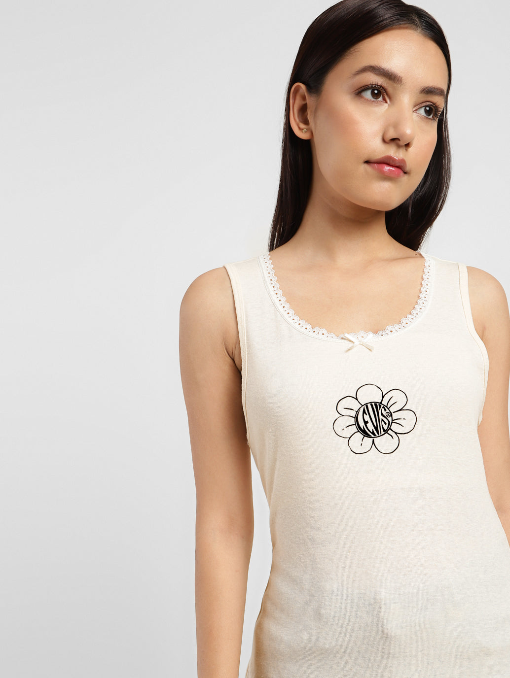 Women's Floral Scoop Neck T-shirt