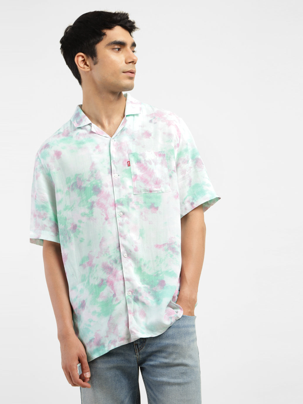 Men's Tie - Dye Regular Fit Shirt