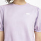 Women's Self Design Round Neck T-shirt