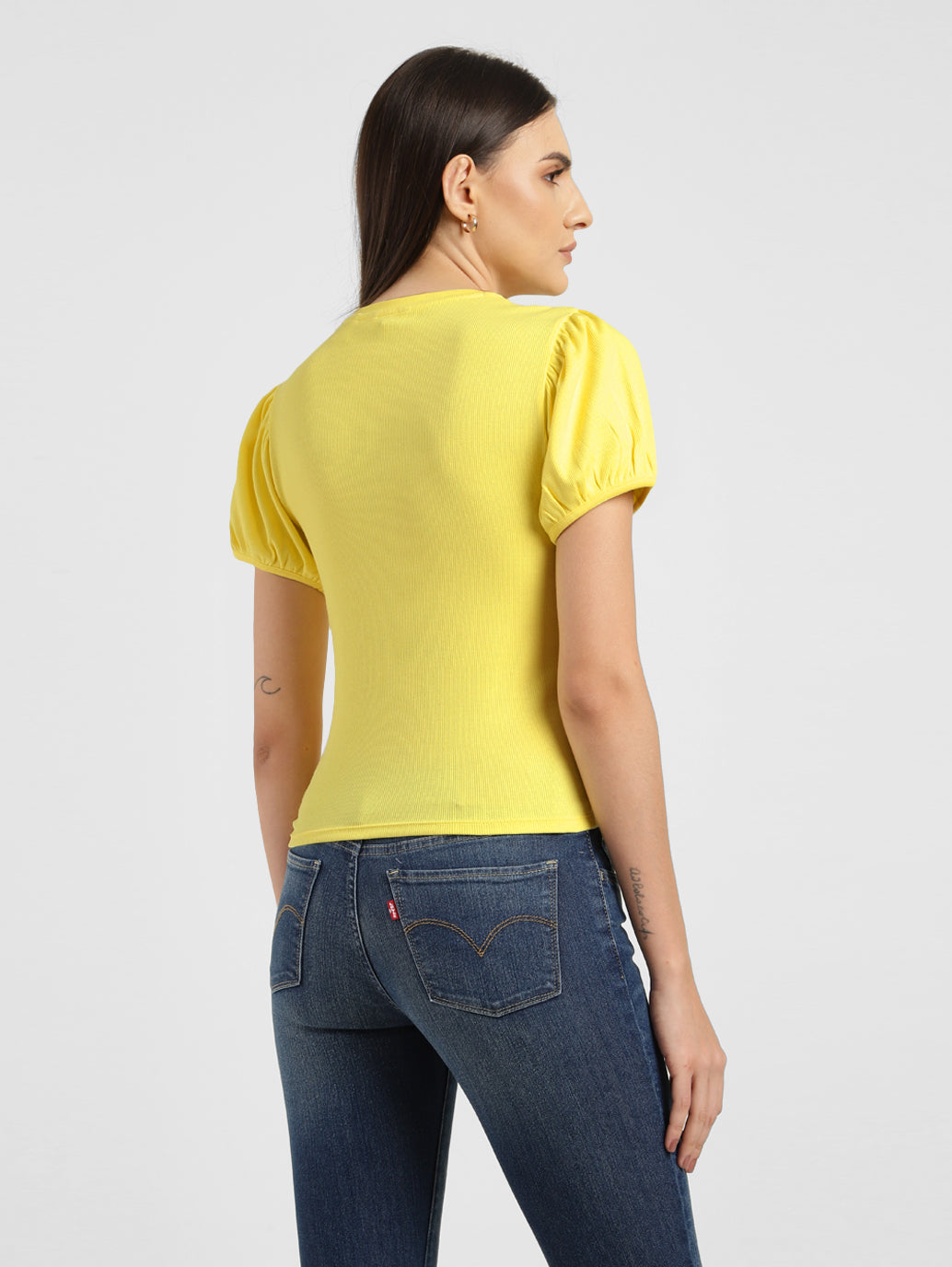 Women's Solid Slim Fit Top