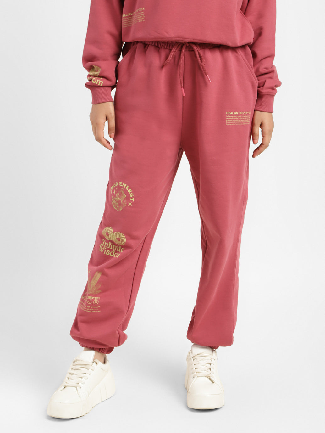 Women's High Rise Loose Fit Joggers