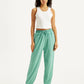 Women's Mid Rise Green Joggers