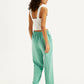 Women's Mid Rise Green Joggers