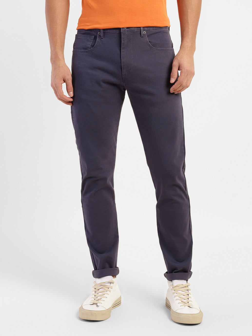 Men's Slim Tapered Fit Trousers