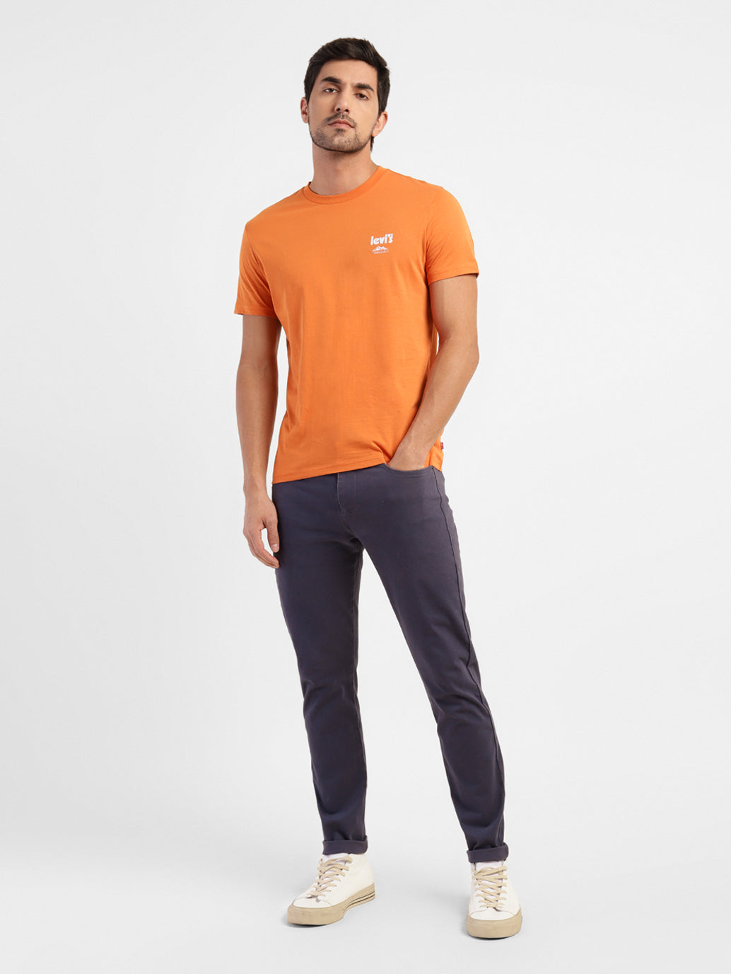 Men's Slim Tapered Fit Trousers