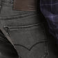 Men's 65504 Grey Skinny Fit Jeans