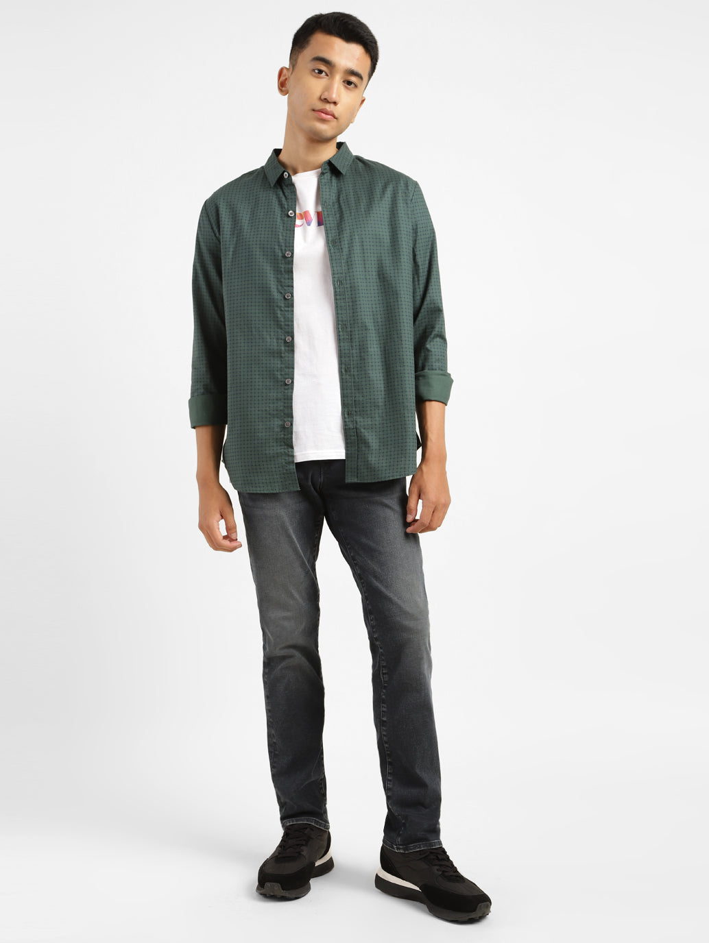 Men's Redloop 511 Blue Slim Fit Mid Rise Jeans
