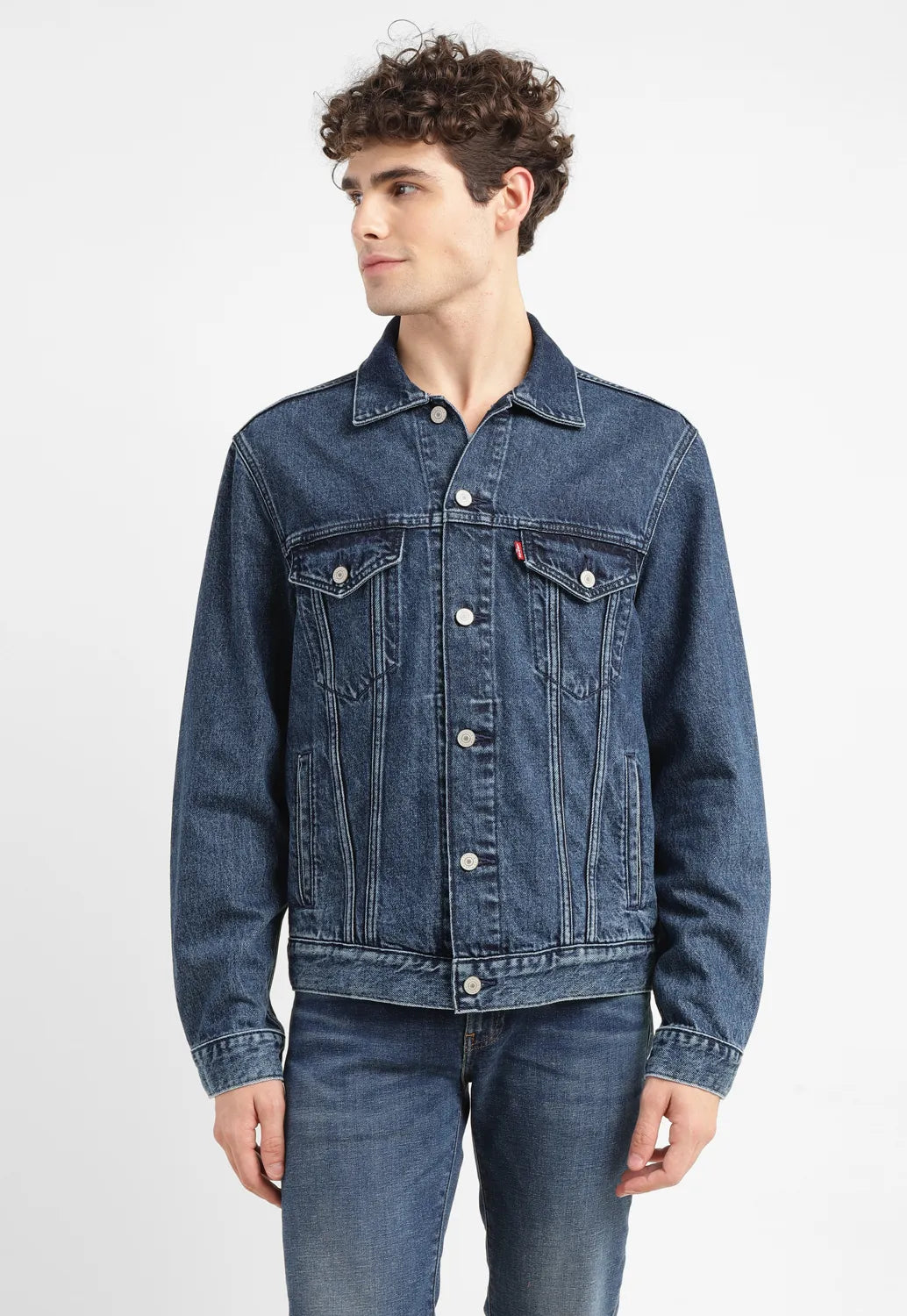 Levi's concrete indigo jacket online