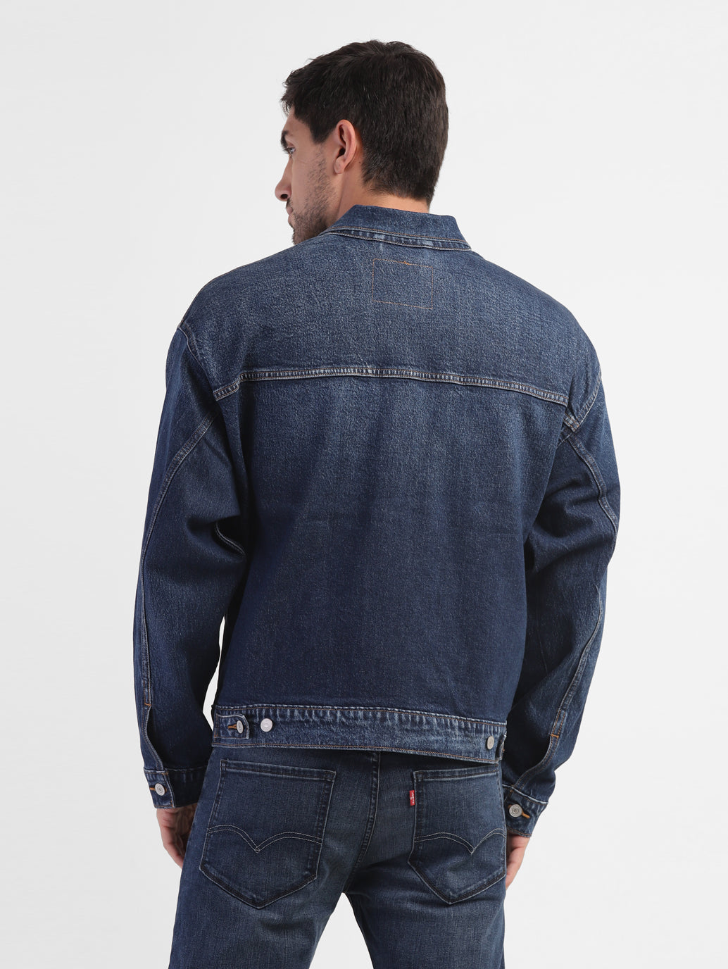 Men's Solid Spread Collar Jacket - cbcd7cb5-122b-40c3-bf43-646a94156729 View