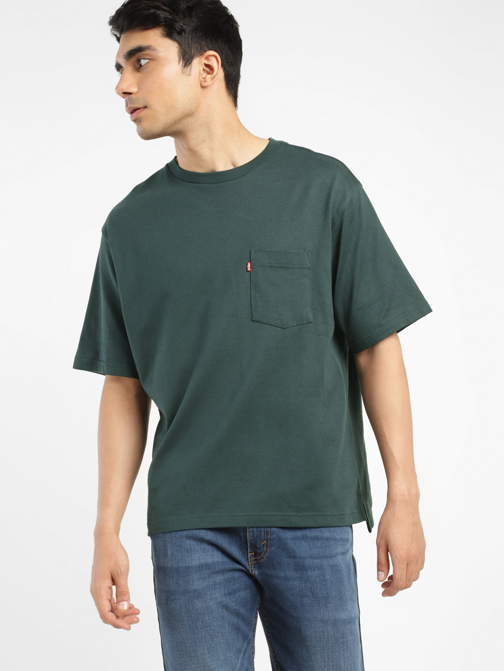 Men's Solid Loose Fit T-shirt