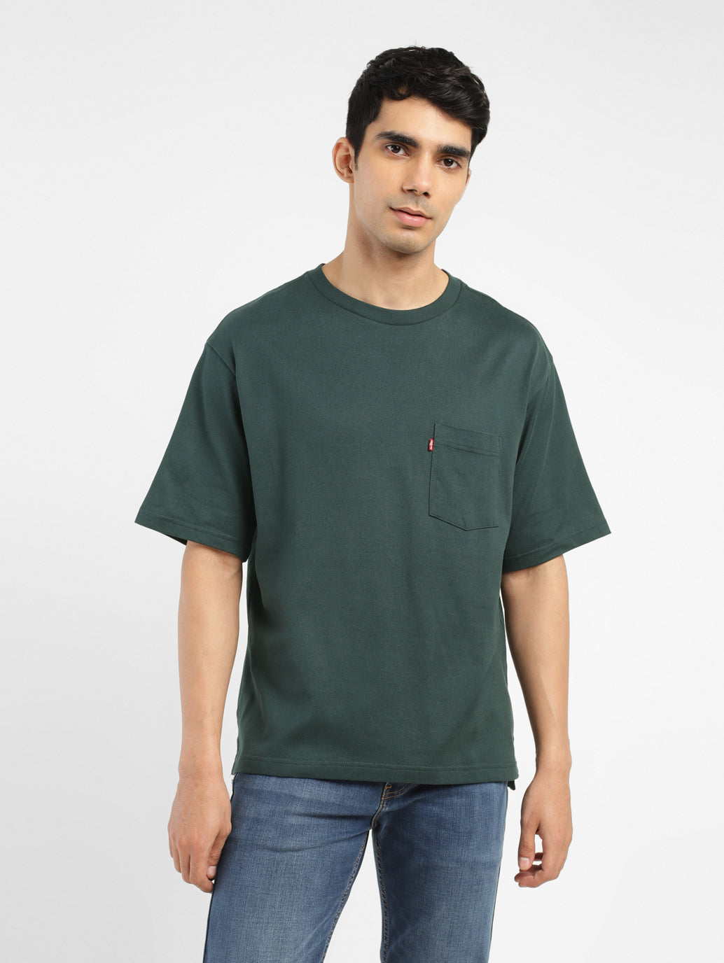 Men's Solid Relaxed Fit T-shirt