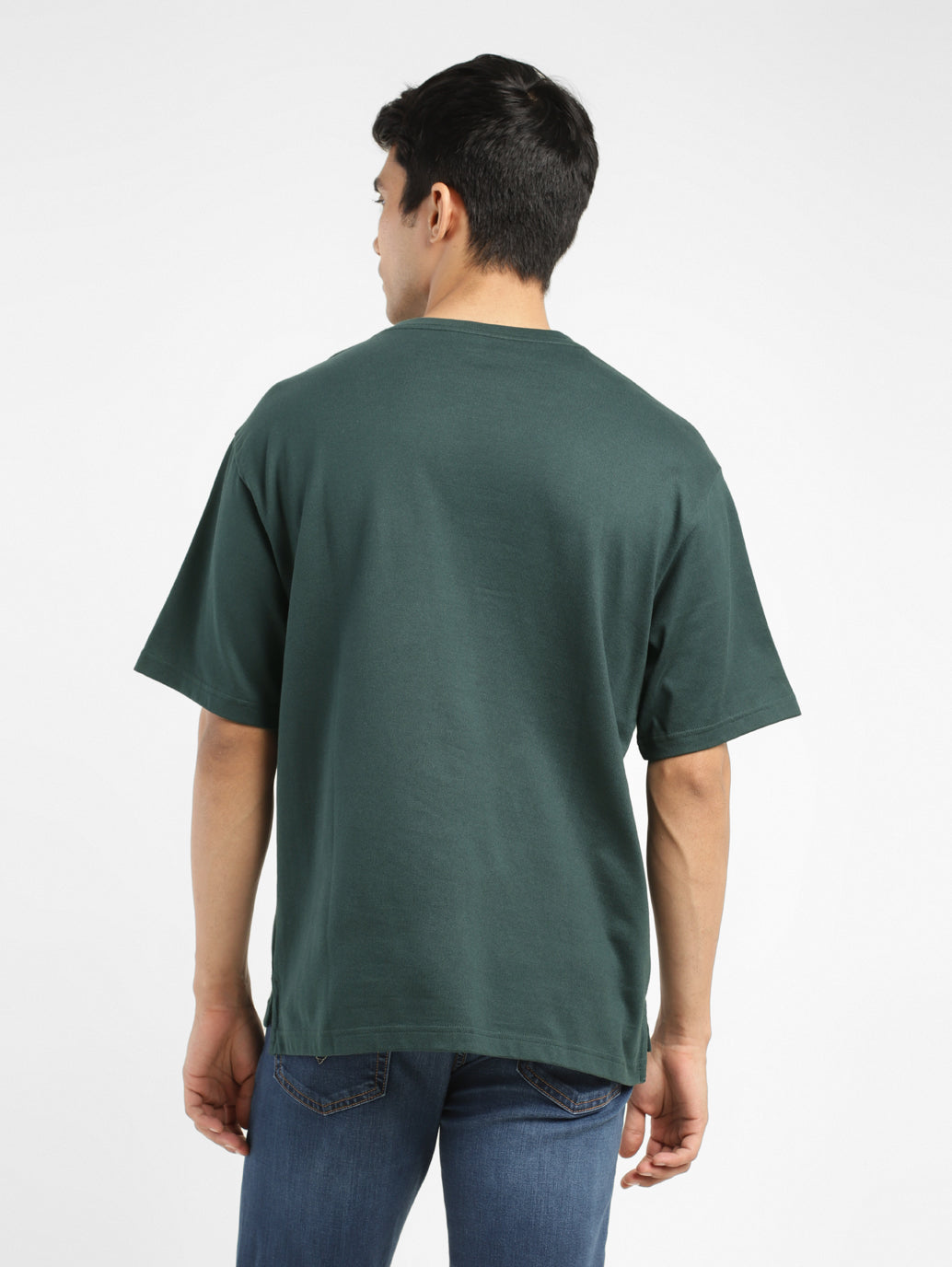 Men's Solid Relaxed Fit T-shirt