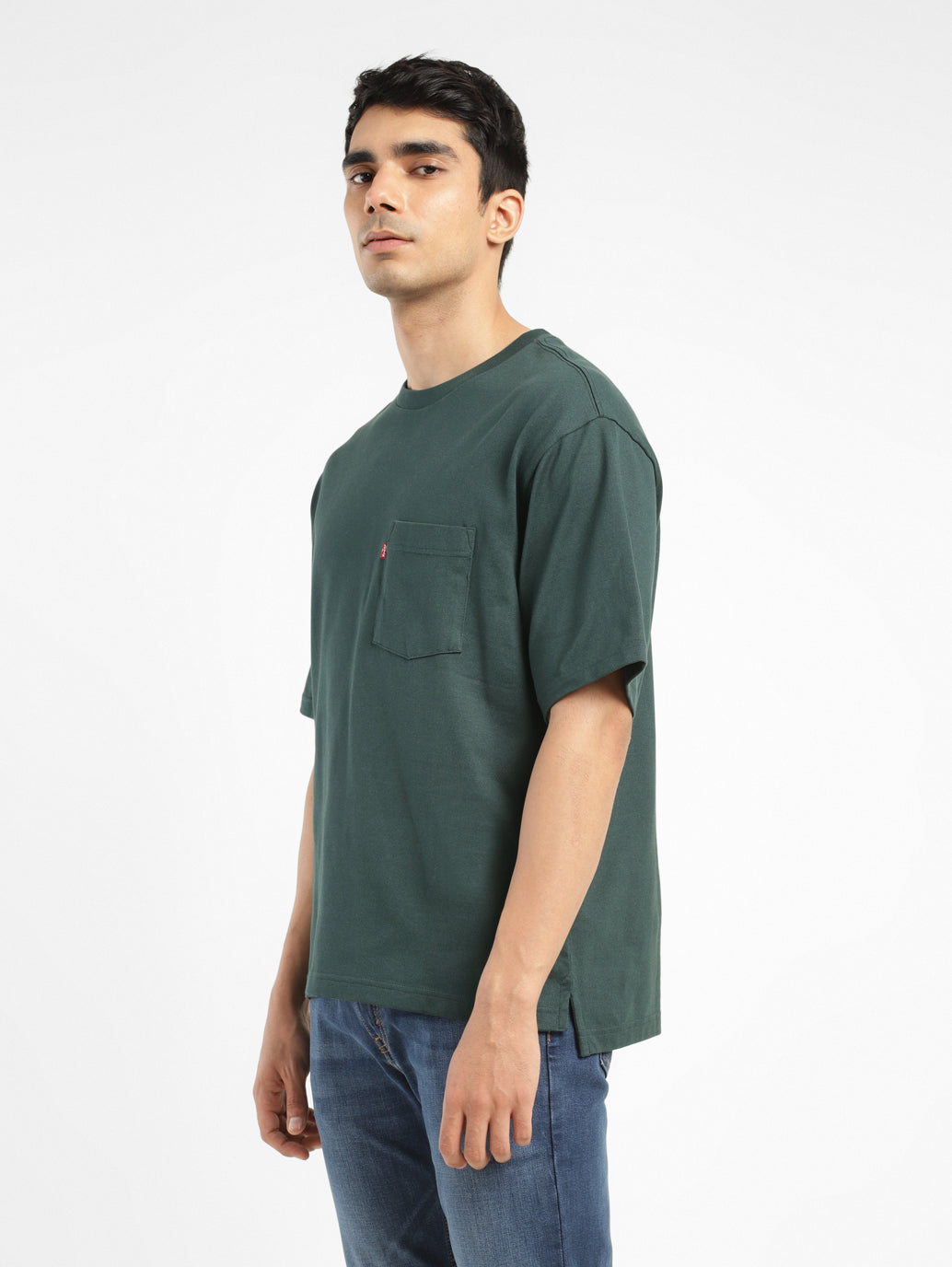 Men's Solid Relaxed Fit T-shirt