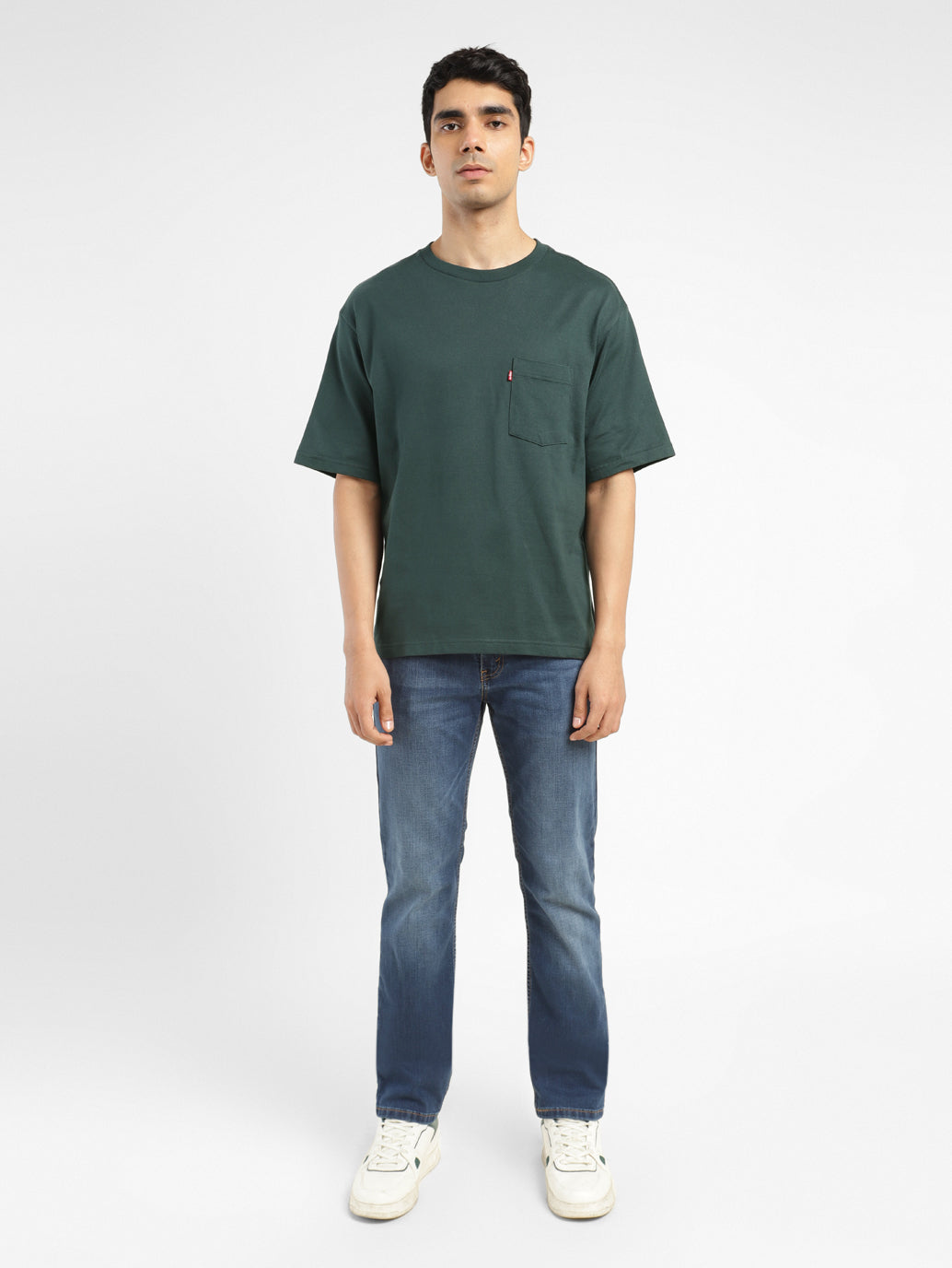 Men's Solid Relaxed Fit T-shirt