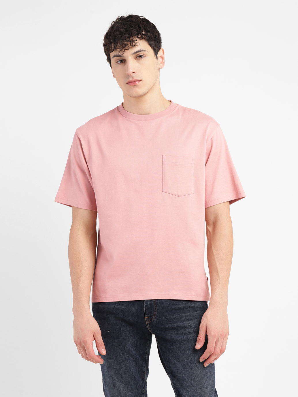 Men's Solid Relaxed Fit T-shirt