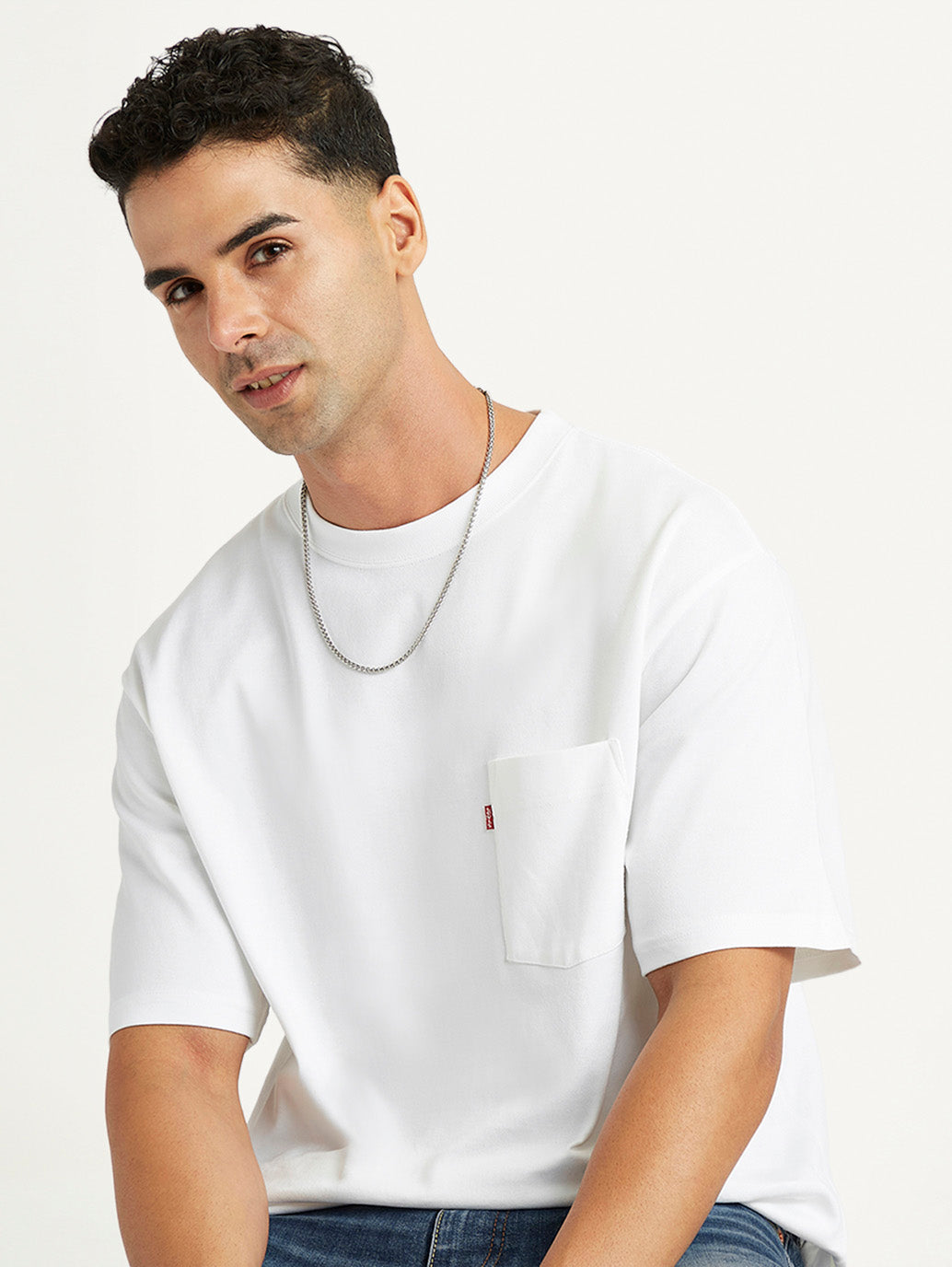 Men's Solid Relaxed Fit T-Shirt