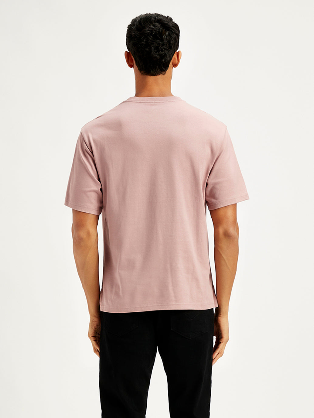 Men's Solid Relaxed Fit T-Shirt