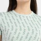 Women's Brand Logo Slim Fit T-shirt