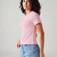 Women's Solid Slim Fit T-Shirt - Side View