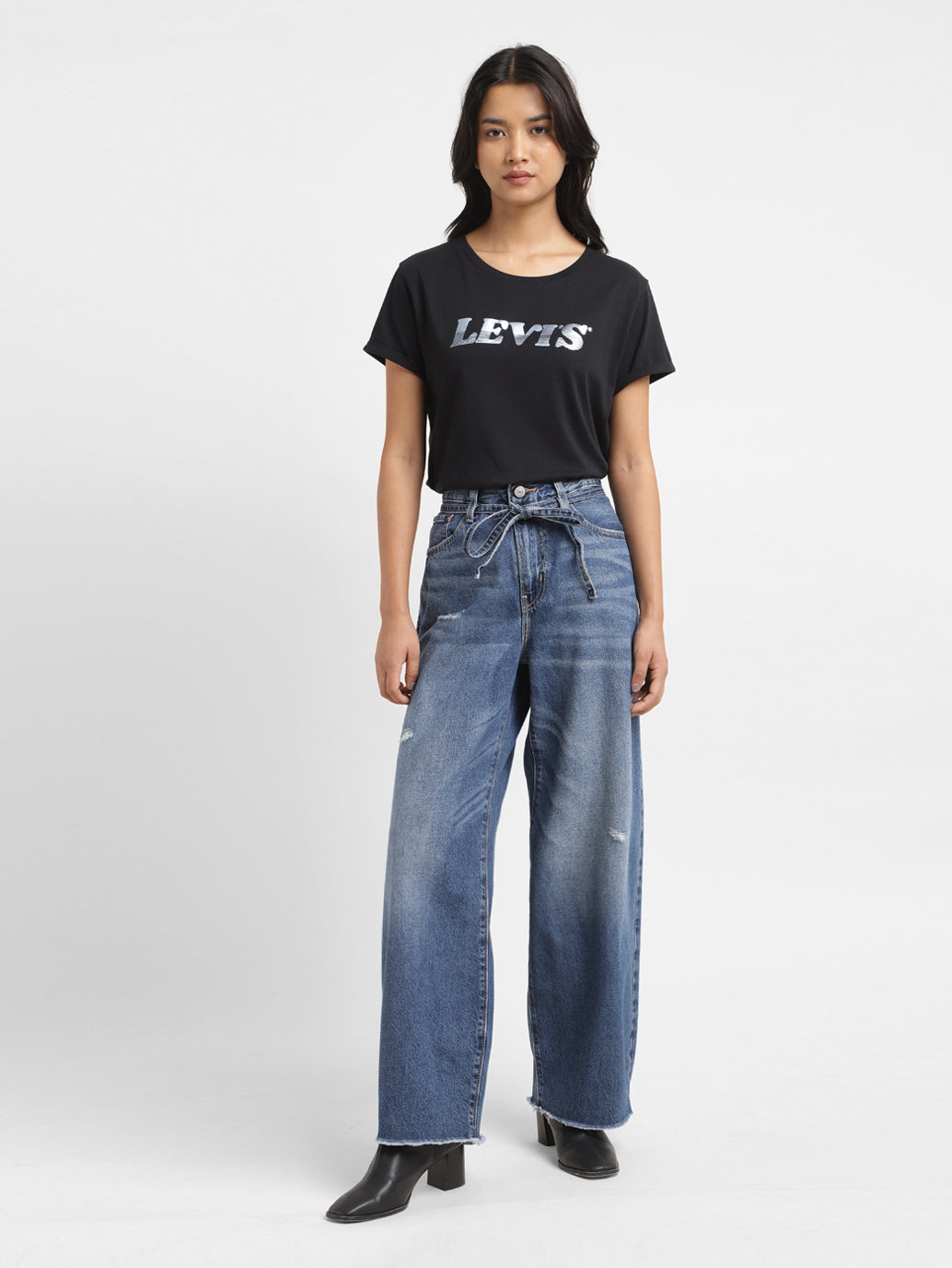 Levis womens loose on sale fit jeans