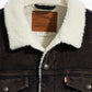 Men's Solid Brown Spread Collar Jacket