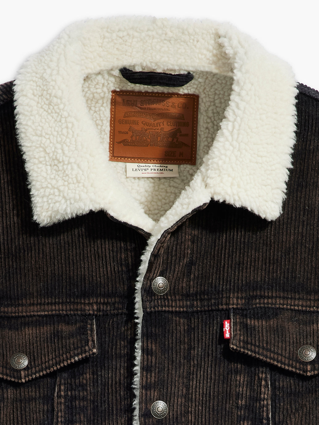 Men's Solid Brown Spread Collar Jacket
