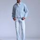 Men's 511 Light Blue Slim Fit Mid Rise Jeans - Styleshot View
