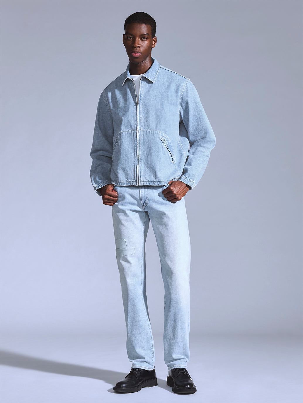 Men's 511 Light Blue Slim Fit Mid Rise Jeans