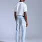 Men's 511 Light Blue Slim Fit Mid Rise Jeans - Back View