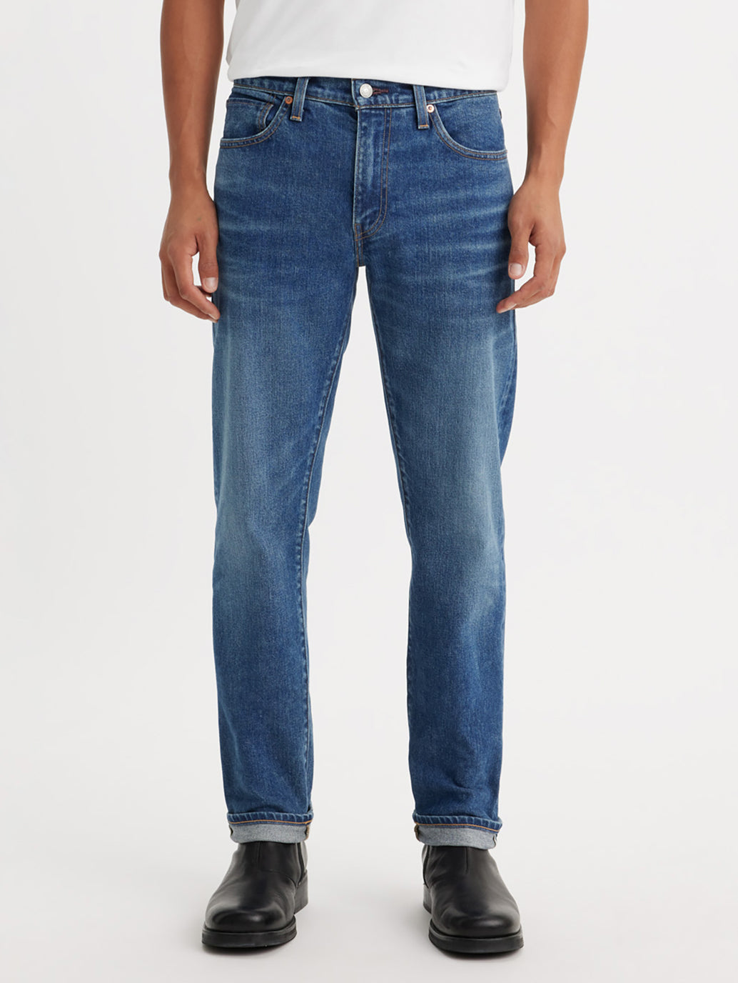 Men's 511 Blue Slim Fit Mid Rise Jeans