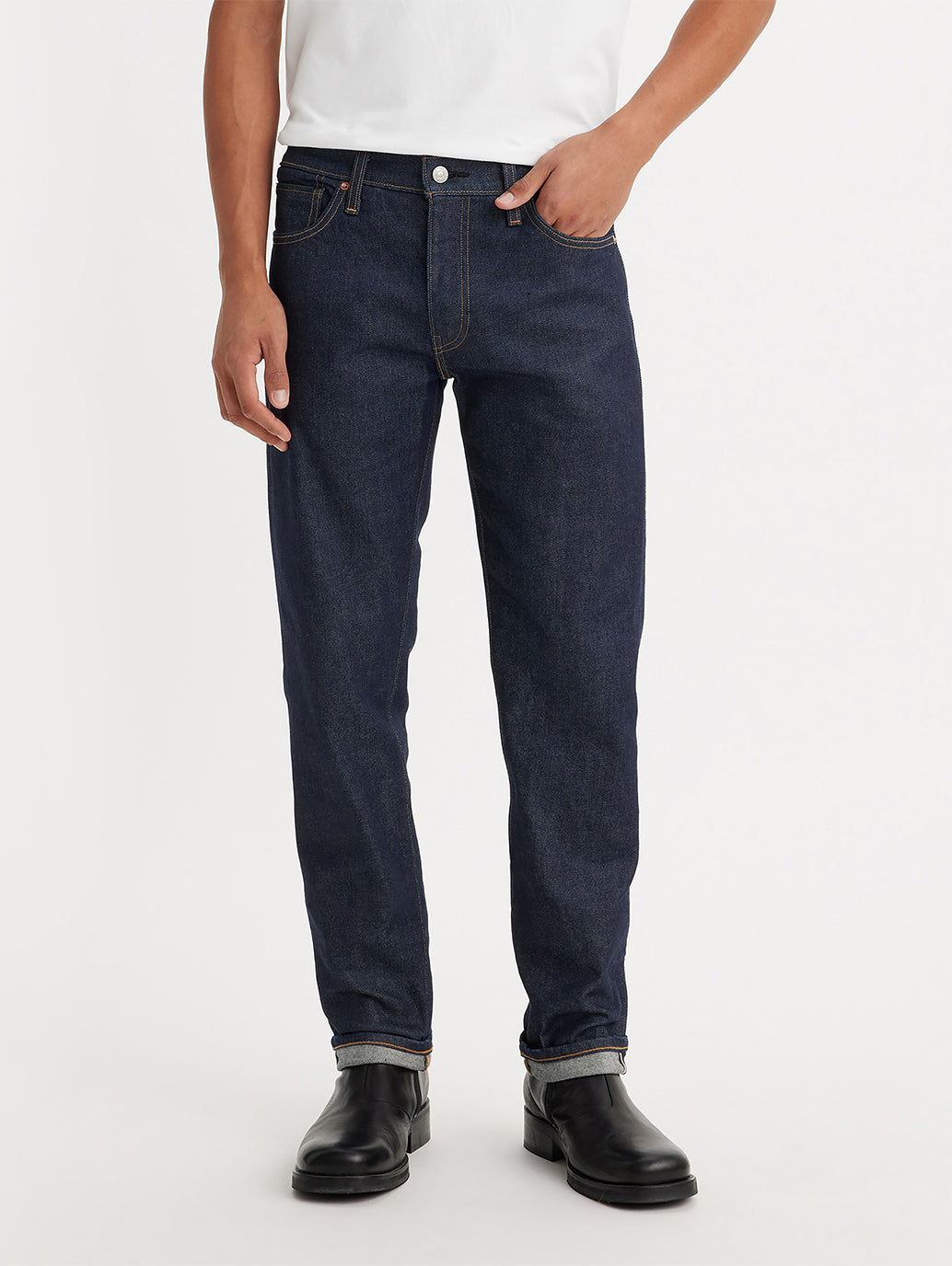 Men's 511 Blue Slim Fit Mid Rise Jeans