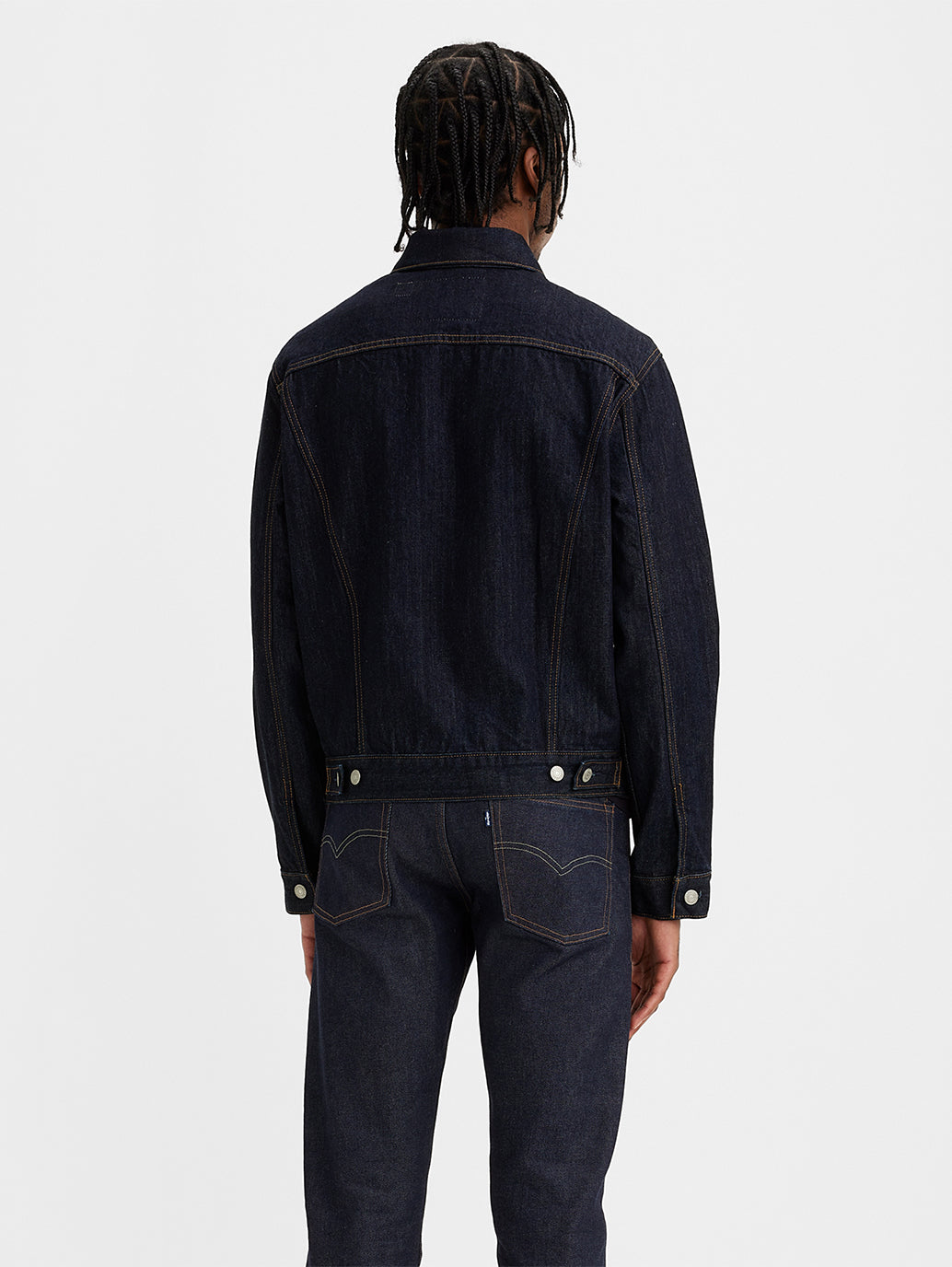 Levi's® Men's Made in Japan Type III Trucker Jacket - Back View