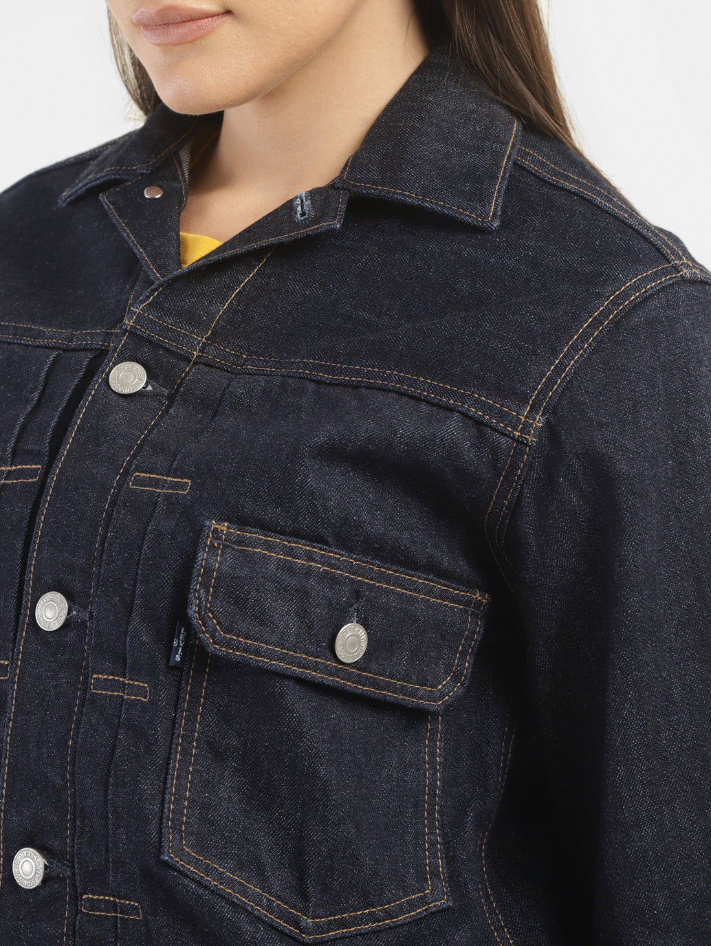 Women's Solid Spread Collar Jackets