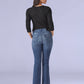 Women's 725 Blue Bootcut Fit High Rise Redloop Jeans - 29e3c40a-dd6d-454a-98ce-34cebd4a0390 View