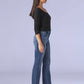 Women's 725 Blue Bootcut Fit High Rise Redloop Jeans - d3554115-904f-42af-aa99-1daadc45cd7c View