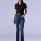 Women's 725 Blue Bootcut Fit High Rise Redloop Jeans - ceba5194-6b8e-41ae-a62b-a2bc33db60a9 View