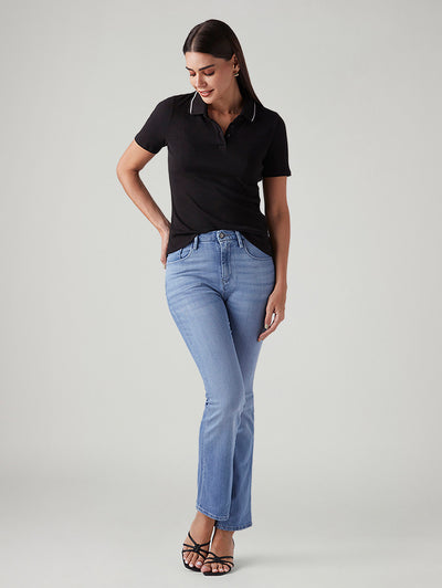 levi's Women's 725 Light Blue Bootcut Fit High Rise Redloop Jeans-picture-20
